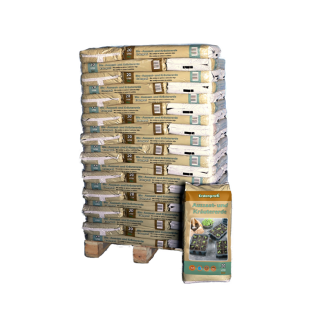 Erdenprofi Bio Aussaat- und Kräutererde 20 Liter